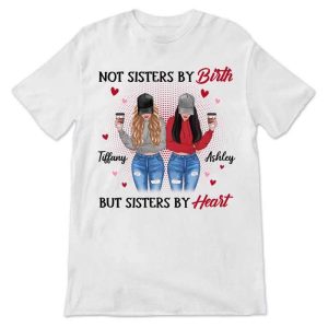 T-shirts Sisters By Heart Personalized Shirt