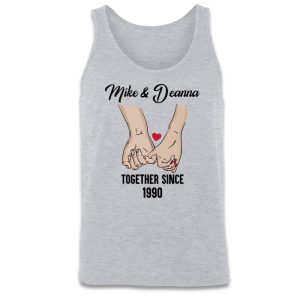 Tank top Couple Together Since Personalized Tank Top